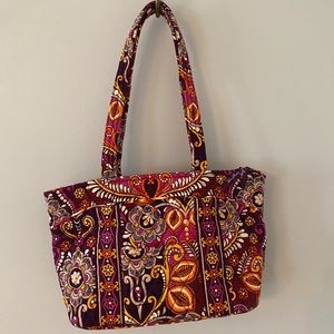 Vera Bradley Pink Purple Orange Tote Bag